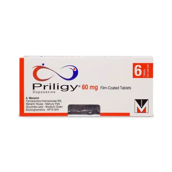 Priligy (Dapoxetine) 60mg Tablets