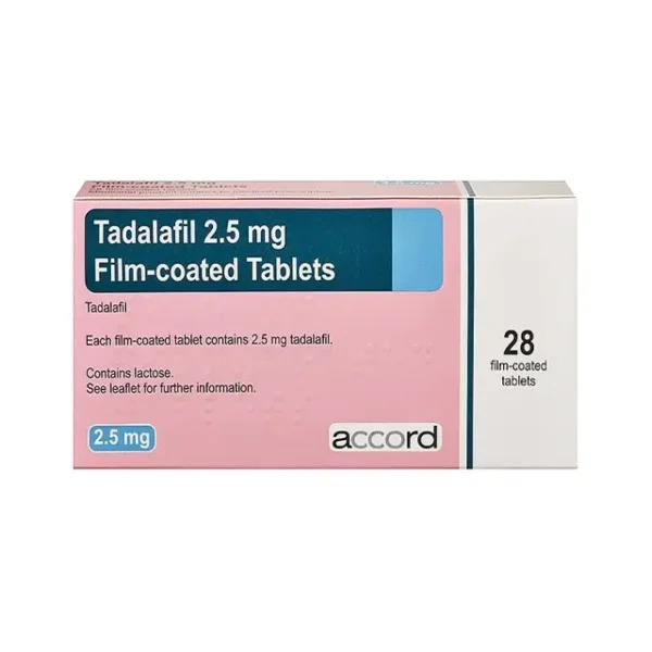 Tadalafil 2.5mg Tablets