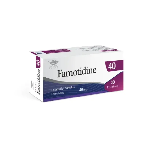 Famotidine 40mg Tablets