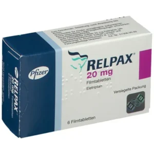 Eletriptan (Relpax) 20mg Tablets