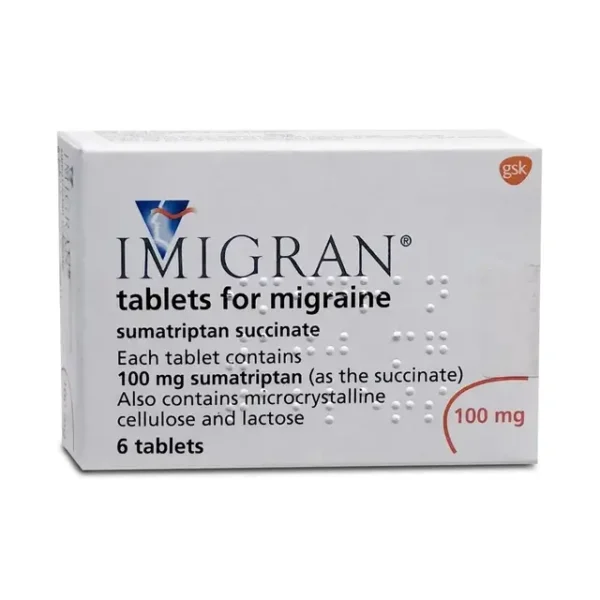 Imigran 100mg Tablets