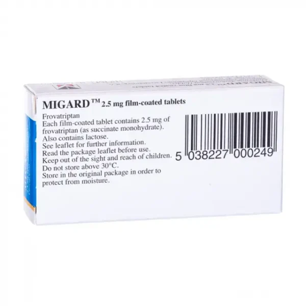 Migard 2.5mg Tablets