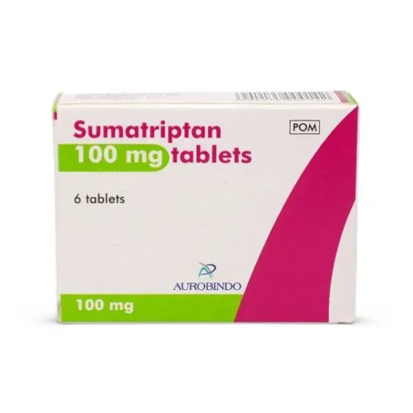 Sumatriptan 100mg Tablets