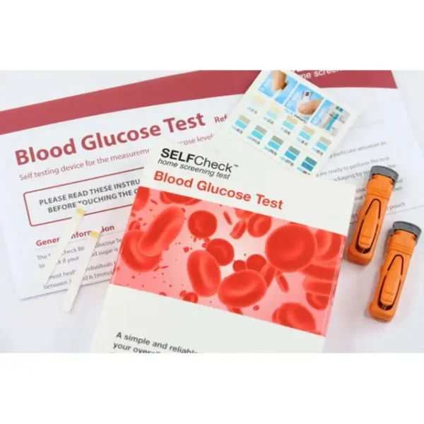 SELFCHECK Blood Glucose Level Testing Kit
